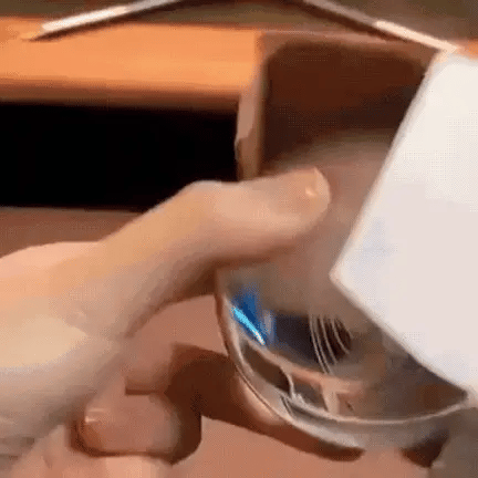 3D crystal ball night light with unique design
